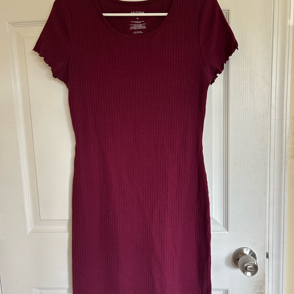 Arizona Jean Company Red Sheath Mini Dress